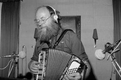 Optagelser med Bo Schiøler fra Vesterbros Ungdomsgård, 1977. Foto Holger Agerskov